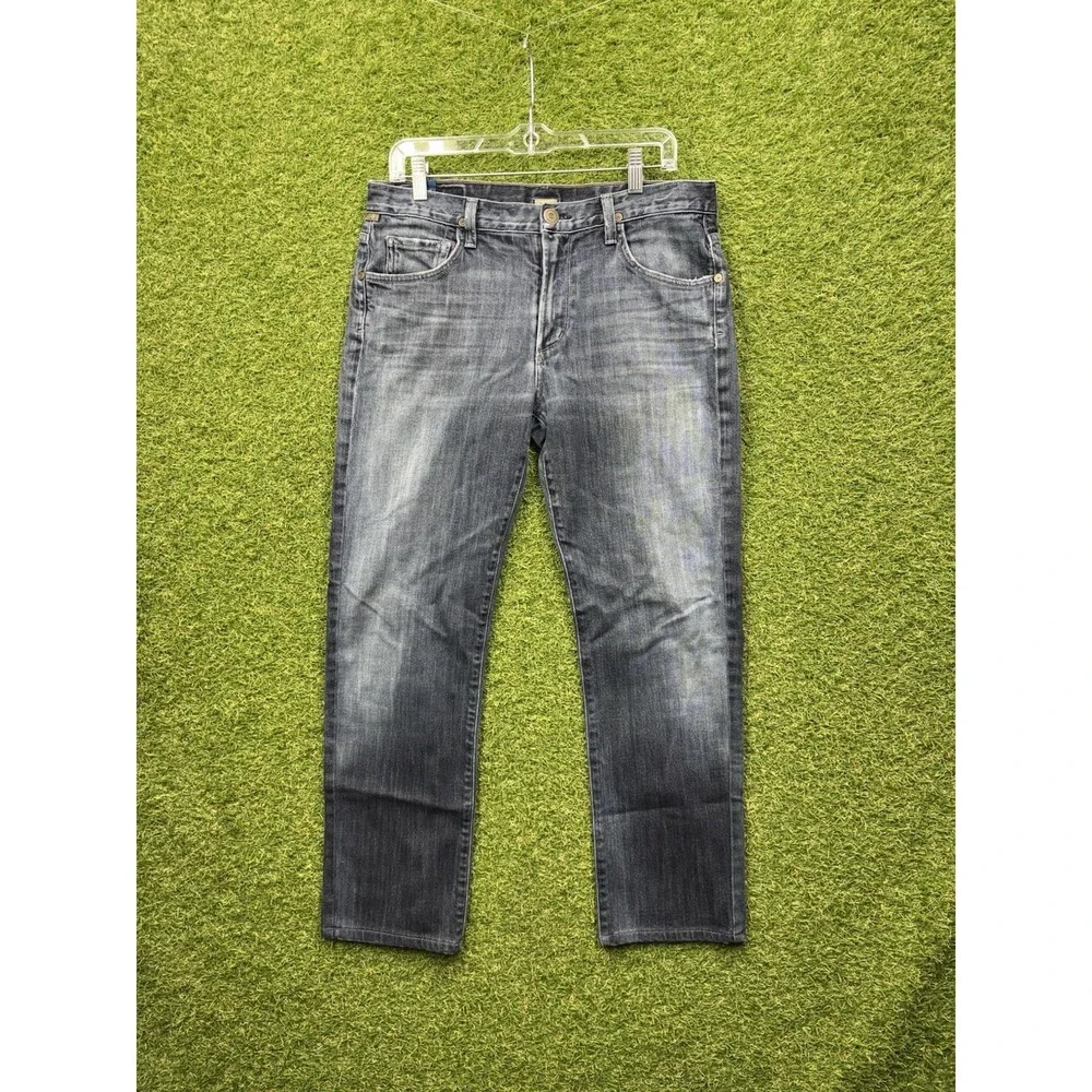 Citizens Of Humanity Core Jeans Mens 33 Blue Medium Wash Slim Straight Fit